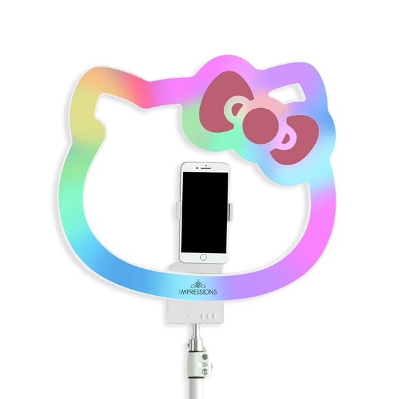 Hello Kitty® 18” RGB Ring Light with Tripod - Picture 3 of 6
